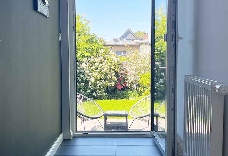 Direkter Zugang zur Terrasse