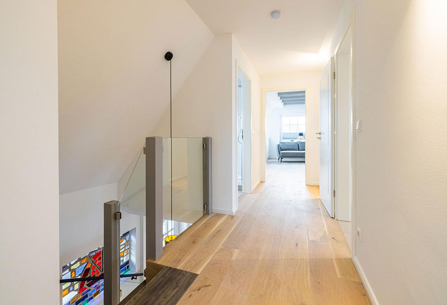 Blick in die erste Etage
